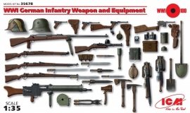 ICM 35678 WW I German Infantry Weapon and Equipment