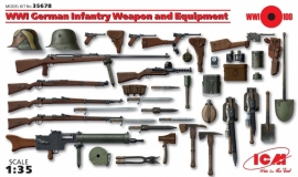 ICM 35671 WW I Austro-Hungarian Inf. Weapon and Equipment