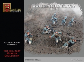 Pegasus 7199 WW I French Infantry