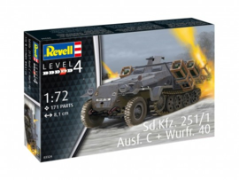 Revell 3324 Sd.Kfz. 251/1 Ausf. C + Wurfr. 40