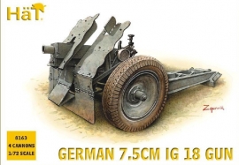 Hat 8163 German 7,5cm IG 18 Gun