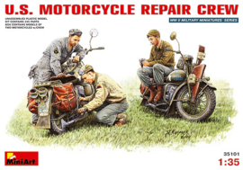 Mini Art 35101 U.S. Motorcycle Repair Crew