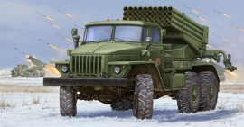 Trumpeter 1013 Russian BM-21 Grad Multiple Rocket Launcher