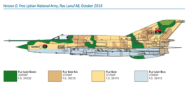 Italeri 1427 MiG-21 Bis “Fishbed”