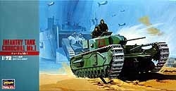 Hasegawa  Mt27 Infantry tank Churchill Mk.I