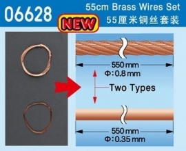 Master Tools 06628 55 cm Brass Wires Set