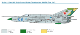 Italeri 1427 MiG-21 Bis “Fishbed”
