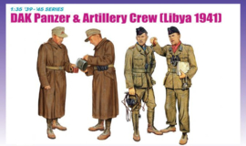 Dragon 6693 DAK Panzer & Artillery Crew, Libya 1941