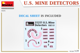 Mini Art 35251 U.S. Mine Detectors