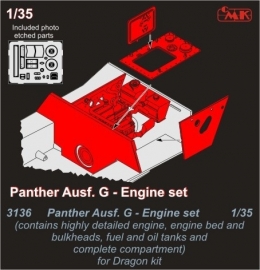 CMK 3136 Panther Ausf.G Engine set