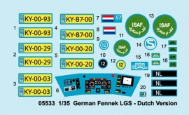 Trumpeter 5533 German Fennek LGS - Dutch Version