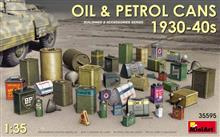 Mini Art 35595 Oil & Petrol Cans 1930-40s