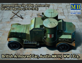 MB 72008 British Armoured Car, Austin MK IV, WWI Era