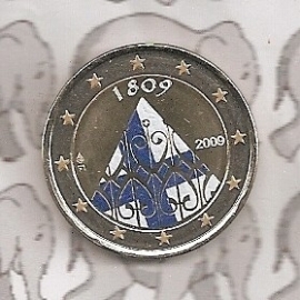 Finland 2 euromunt CC 2009 (7e) "200 jaar Finland" (kleur 1)