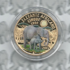 Italië 5 euromunt 2023 "Olifant"