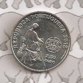Portugal 2,5 eurocoin 2012 (16) "José Malhoa"