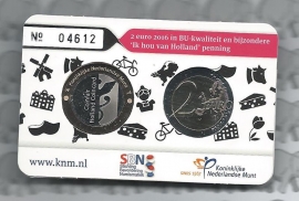 Nederland Holland Coin Fair coincard 2016 "Drop"