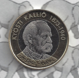 Finland 5 euromunt 2016 (54e) "Presidenten, Kallio"