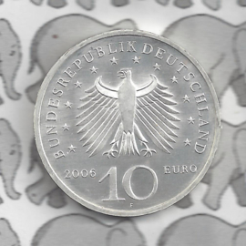 Duitsland 10 euromunt 2006 (26e) "225e Verjaardag Karl Friedrich Schinkel" (zilver).