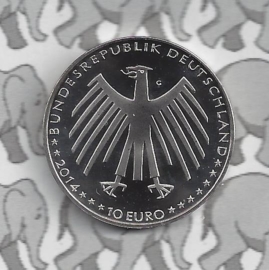 Germany 10 eurocoin 2014 (1e) "Hans en Grietje" (nickel)