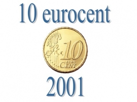 België 10 eurocent 2001