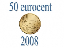 Vaticaan 50 eurocent 2008