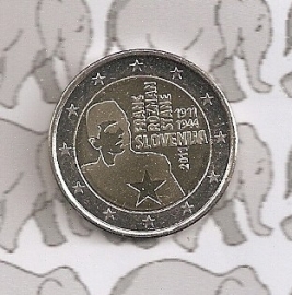 Slovenië 2 euromunt CC 2011 (5e) "Franc Rozman-Stane"