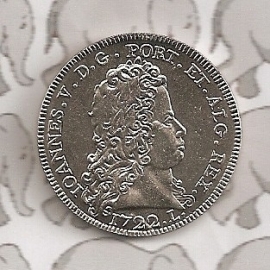 Portugal 5 euromunt 2012 (13e) "Peça uit de tijd van koning Johan V"