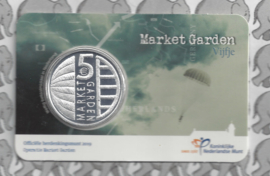 Nederland 5 euromunt 2019 (43e) "Market garden vijfje" (in coincard)