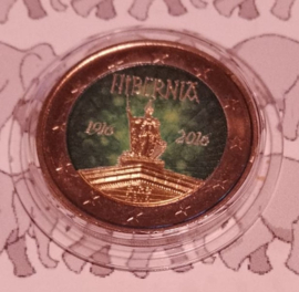 Ierland 2 euromunt CC 2016 (5e) "100 jaar sinds de Paasopstand van 1916" (kleur 2)