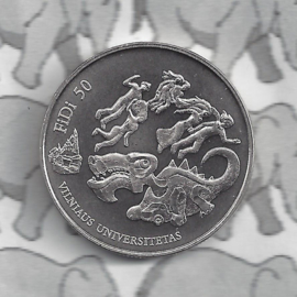 Litouwen 1,5 euromunt 2018 "Fidi 50" (3e)