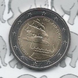 Portugal 2 eurocoin CC 2015 "500 jaar sinds het eerste contact met Timor"