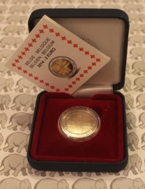 België 2 euromunt CC 2014 "150 jaar Rode kruis" proof in doosje