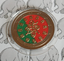 Portugal 2 euromunt 2002 (standaard) (kleur 1)