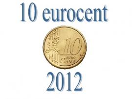 Ierland 10 eurocent 2012
