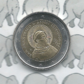 Italië 2 euromunt CC 2026 (40e) "800 Jaar Franciscus van Assisi"