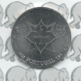 Portugal 7,5 euromunt 2025 (21e) "900 jaar brug van Lima"