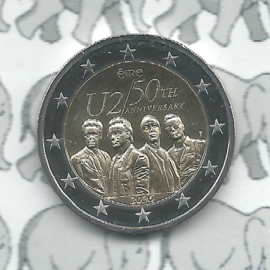 Ierland 2 euromunt CC 2026 (10e) "50 jaar U2"
