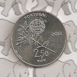 Portugal 2,5 eurocoin 2012 (17) "Olympische zomerspelen, Londen"
