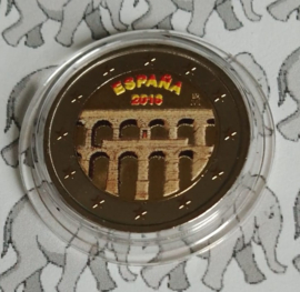 Spanje 2 euromunt CC 2016 (13e) "Oude stad Segovia en aquaduct" (kleur 1)