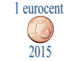 België 1 eurocent 2015