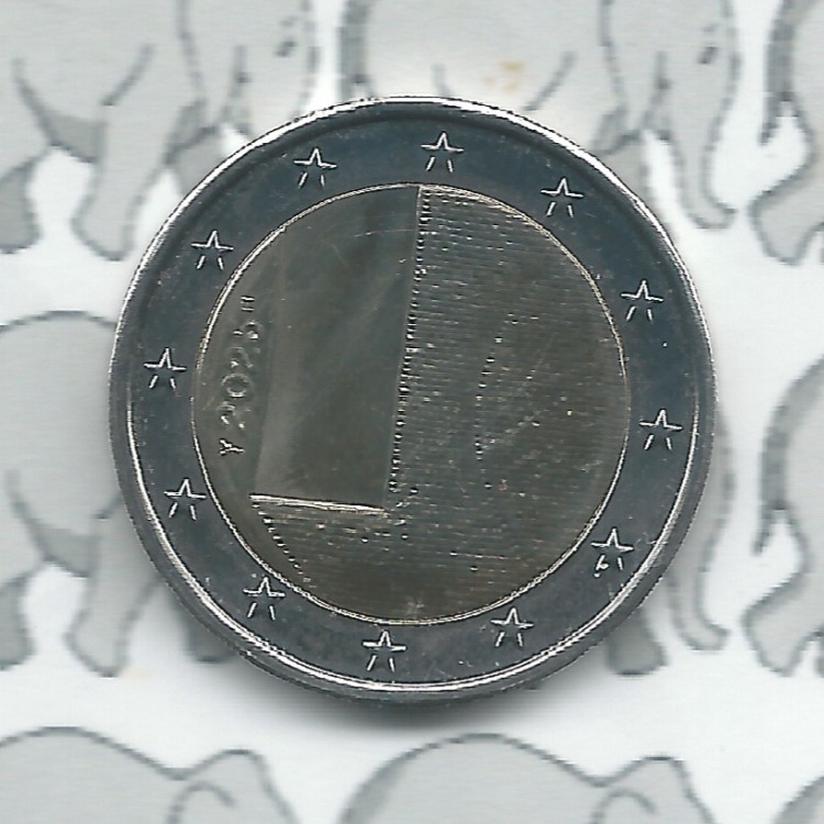 Finland 2 euromunt CC 2025 (38e) "Staatsbezoek"