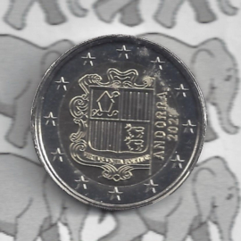 Andorra 200 eurocent (2 euro) 2021
