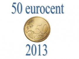 Vaticaan 50 eurocent 2013