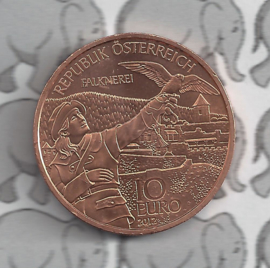 Oostenrijk 10 euromunt 2012 (22e) "Karintië Valkerij" (Brons)