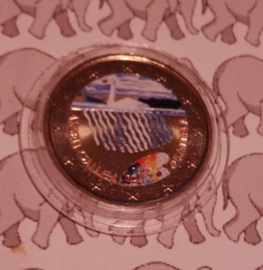 Finland 2 euromunt CC 2015 (18e) "Akseli Gallen Kallela" (kleur 1)