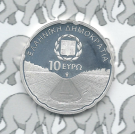 Greece 10 eurocoin 2011 "Zomer Olympische spelen"(uit BU set)