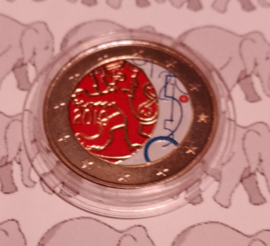 Finland 2 euromunt CC 2010 (9e) "150 jaar munt"  (kleur 3)