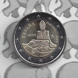 Spain 2 eurocoin CC 2014 "Gaudi"