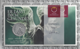 Oostenrijk 10 euromunt 2018 (33e) "Engel Raphaël". Zilver in blister
